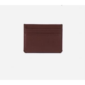 NEW HOBO mens card wallet in brown